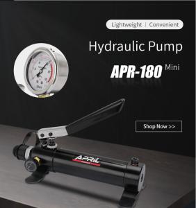 New April High pressure hydraulic hand pump APR-180 mini manual hydraulic pressure pump