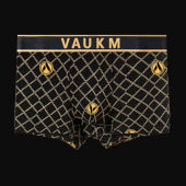 VAUKM Luxury Magnetic Breathable Mens Underwear Pure Cotton Antibacterial Boxer Shorts Quick-dry Underwear