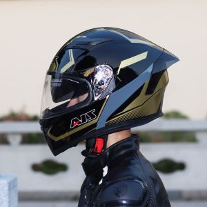 Full Face Helmet Motorcycle Modular Helmet Motorcycle Men Mens full-coverage winter thickened 3C standard large tailcoat Electric Motorcycle Helmet