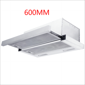 Stainless Steel Dual Motor 900mm Width Range Hood with Expandable Pull-Out Design