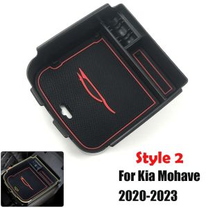Kaly Compatible For Kia Mohave 2020-2021 Console Tray Armrest Console Tray  Armrest Organizer Center Console Organizer Tray 7M5T2