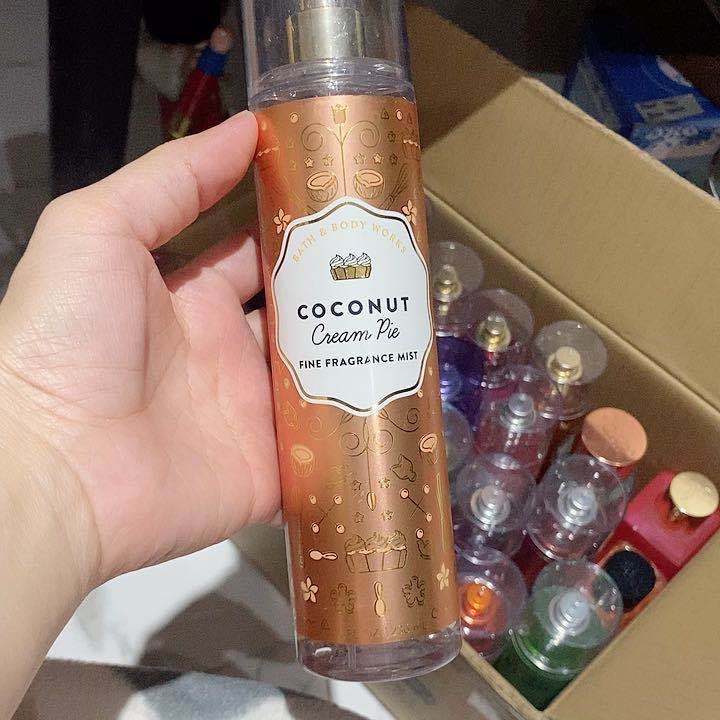 🇺🇸Bath & Body Works COCONUT CREAM PIE Fine Fragrance Mist Lazada PH