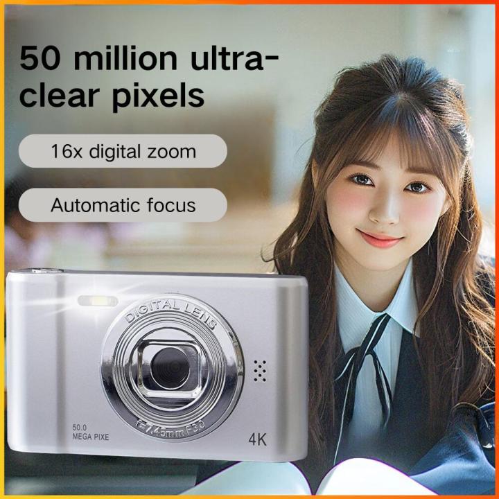 ORIKET⛄️ 4K Digital Camera with Dual HD Lenses | Retro CCD Style ...