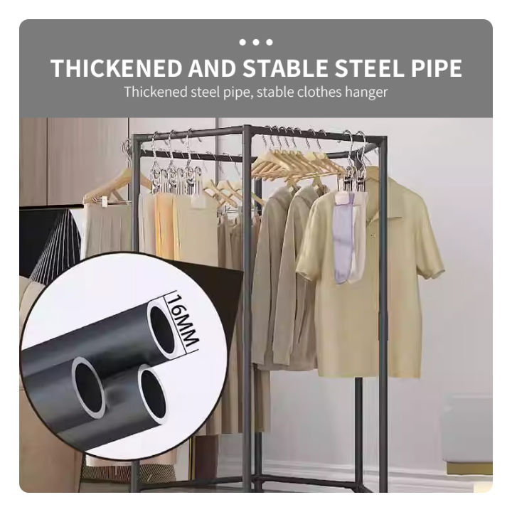 360%C2%B0%20Rotating%20Clothes%20Rack%20With%20Wheels%20Thickened%20Metal%20Clothes%20Rack%20Stand%20Heavy%20Duty%20Circular%20Clothes%20Hanger%20Organizer%20For%20Balcony%20Bedroom%20Laundry%20Room%20-%20Image%208