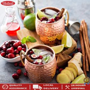 [NEWEST] Champagne Stainless Steel Copper Plated Goblet Anti-fall Glass Cocktail Wine Cup
