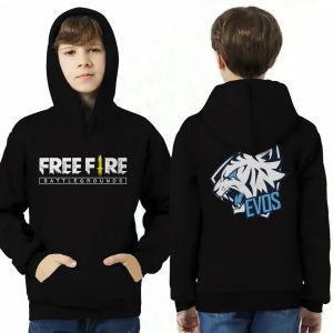 Oura - Jaket anak FREEFIRE EVOS Jaket Hoodie Anak Laki laki Usia 6 - 13 TAHUN Jaket Anak Laki laki Jaket anak laki 6 tahun Others anak Others
