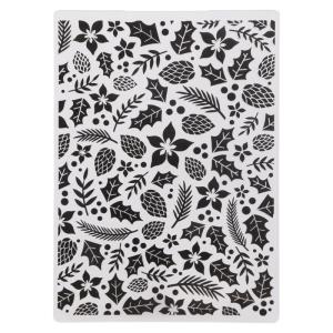 Decorative Plastic Embossing Mould for Handmade Cards and Scrapbooking Sturdy Craft Tool