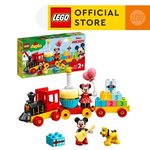 LEGO DUPLO 10941 Mickey & Minnie Birthday Train (22 Pieces) Building Block Toys Mainan Block