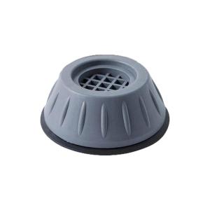 Alas Kaki Mesin Cuci Anti Getar Meja Kulkas Silicone Anti Getaran Shock Pads 4 PCS - Gray