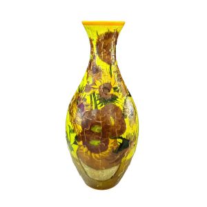 DOWNA 160 Câu đố nhựa cong Bình hoa 3D Puzzlef Quà tân gia Nghệ thuật tự làm Đồ trang trí nhà cửa Sáng tạo Bố cục hoa Bình hoa ghép hình nghệ thuật 3D dành cho trang trí nhà cửa