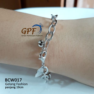 Gelang  Emas Wanita xuping titanium muslimah modern amanah real pic  perhiasan lapis emas 18 k anti karat bagus untuk cewek remaja dewasa Frida Jewelry bcg017