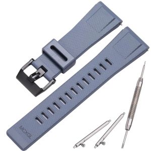 สายเรซิ่นเหมาะสำหรับ Casio GA2000 PRW-6600 PRG-600 PRG-650ผู้ชายกันน้ำสำหรับกีฬา24มม. อุปกรณ์นาฬิกาแบบปลดเร็ว