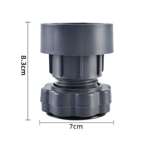 【SKIT】Washing Machine Base Universal Anti Vibration Feet Pads Washing Machine Rubber Adjustable Mat Anti-Vibration Pad Dryer Refrigerator Base Fixed Non-Slip Pad Silent Skid Raiser Mat Legs Support Dampers Stand Mute Table Balance Fixed Bracket