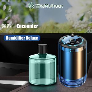 Humidifier Diffuser Air Purifier Aromaterapi Otomatis With 5 Color LED 60 Ml Essential Oil