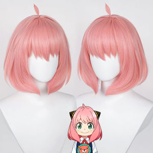 Anime Spy Family Cosplay Costume Anya Forger Costume Manga Cosplay Outfit Dress Headdress Stockings Halloween for Kids