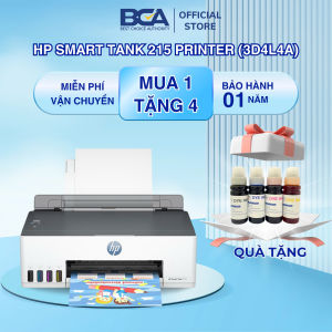 HP Smart Tank 215 Printer (3D4L4A) + Tặng kèm bộ mực