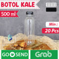 (ECERAN 10 pcs) Botol Kale 500 ml Botol Plastik Kale 500 ml Botol Jus Botol Kopi Botol Minuman. 