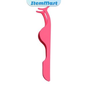 ItemMart Curved Eyelash Curler Plastic False Eyelash Clip Aids For Grafting Eyelashes Arc Mouth Clip