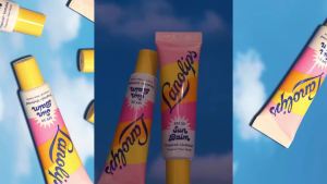 Lanolips Sun Balm Tropical SPF 30 Lip Balm - Hydrating Lanolin Lip Moisturizer with Pineapple Scent - Beach Essentials & Sun Care with Broad Spectrum UVA/UVB Protection - Untinted (0.44 oz)