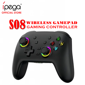S08 Cool Appearance Controller Type-C Charging support Macro Programming Function with Colorful Light Effect