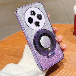 Softcase REDMI 14C Premium Glitter Case free Ring Magsafe Holder