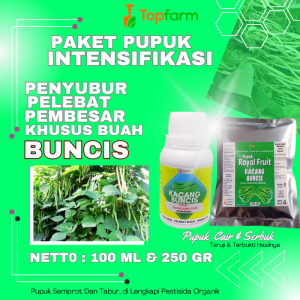 Pupuk Pelebat Buah Buncis / Pupuk Anti Layu Buncis /Pupuk Pelebat Buncis / Pupuk Untuk Bungkus / Pupuk Penyubur Bungkus / Pupuk Booster Buncis