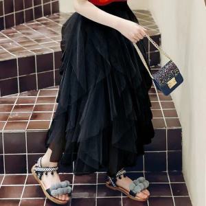 MEMAXK ชุดเด็กผู้หญิง ชุดเจ้าหญิง ชุดเด็กผู้หญิง ชุดเจ้าหญิงสาว สุดยอดนางฟ้า กระโปรง กระโปรงผ้ากอซปอมปอม