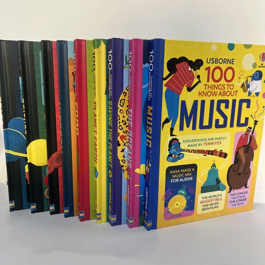 ＜USBORNE＞ 英語の本　100 THINGS TO KNOW 9冊セット USBORNE＞ 英語の本 100 THINGS TO KNOW 9冊セット USBORNE