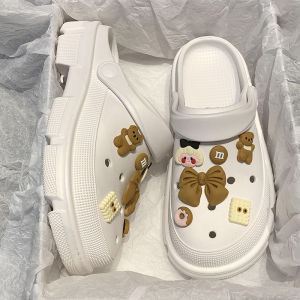 36-41 Crocs Sandals Kasut Womens DIY Sandal Women Shoes Kasut Wanita Rubber Shoes CS02