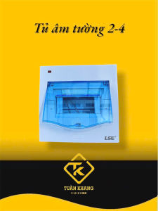 TỦ ĐIỆN TỦ ĐỰNG CB (CB TÉP APTOMAT) 2-4 ĐƯỜNG CÓ ĐÈN BÁO