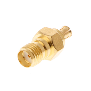 SMA Female To MCX Male Plug Straight RF Coaxial Adapter Connector Converter