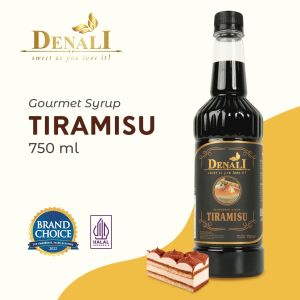 Syrup Denali Rasa TIRAMISU 750 ml Premium Sirup Flavoured Minuman Bartender Kopi Dll