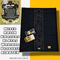 Sarung Wadimor Hitam Polos Tumpal Motif Kembang Batik Bisa COD Ukuran Dewasa Kwalitas Super. 