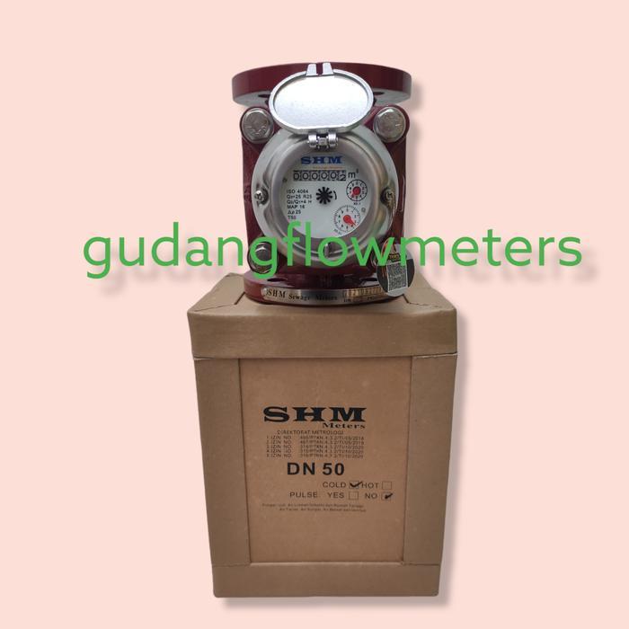 JUAL SEWAGE FLOW METER SHM DN50MM SIZE 2 INCH / KONEKSI FLANGE PN16 ...