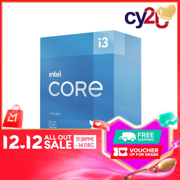 Intel Core i3-10105F 10105f 10th Gen Socket LGA1200 3.7GHz Up to 4.4GHz Desktop Processors