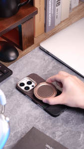 BENKS ArmorPop Magnetic 2-in-1 Phone Grip & Stand Ultra Slim Lightweight Rotating Ring Stand