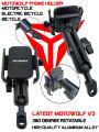ORIGINAL MOTOWOLF PHONE HOLDER V3 360 Degree Rotatable Motowolf cp holder v3 for motorcycle cellphone holder motorcycle. 