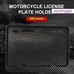 xunxingqie License Plate Frames License Plate Holders Universal Motorcycle Rustproof For Front Rear