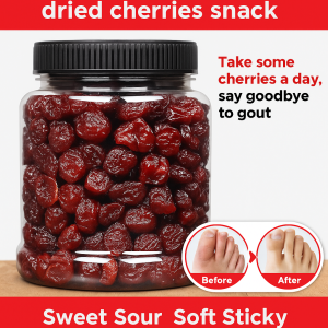750g เชอร์รี่อบแห้งพรีเมียมความจุขนาดใหญ่ รสหวานอมเปรี้ยว ไม่มีสารเติมแต่ง วิตามินเสริม เชอร์รี่ขนมขบเคี้ยว
