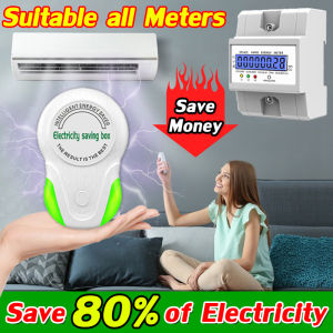 ⚡Save 80% Electricity⚡Original Power Energy Saver Electricity Saving Box Balance current Energy Saving Device Electricity Power Saving Box for Home Office Energy Saving 2024 Upgraded Version electric saver device original smart power energy saver