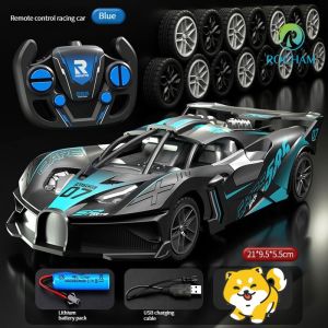 Mobil kendali jauh mobil kendali jauh supercar dengan kendali jauh cocok untuk anak laki-laki. Ada dua ukuran dan dua warna untuk dipilih.
