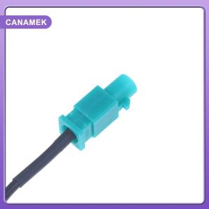 【CANAMEK】 1 2pcs For Rear View Camera Adapter Cable Fakra To RCA Connector Reversing Line Car Rear Sight Conversion Wire