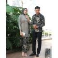 KATUN KEMEJA - Ada JUMBO KEBAYA SAGE GREEN - COUPLE KEBAYA SET Cotton BATIK Shirt - MODERN COUPLE Brocade KEBAYA Latest MODEL - KEBAYA Graduation COUPLE Fitness Application - COPEL COPLE Chapelan Clothes Husband Wife Family Uniform. 