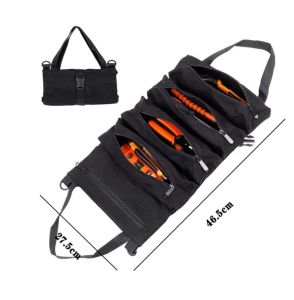 Tool Bag Strong Durable Wood Electrician Special Storage Bag Multi-Function Canvas Thickening