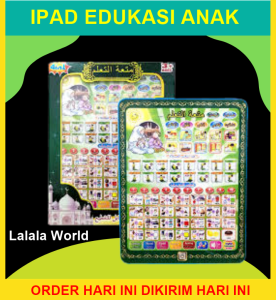 Mainan Ipad Anak Media Belajar Edukasi Anak Perempuan Laki Laki Handphone Edukatif Murah