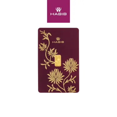 HABIB 1g 999.9 Gold Bar (Tekat)