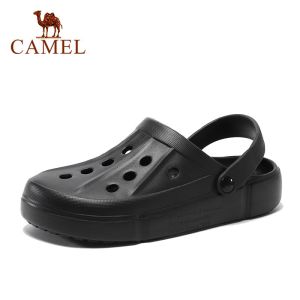 Cameljeans รองเท้าผู้ชายรองเท้าแตะลำลองฤดูร้อนกลวงรองเท้าแตะชายหาด