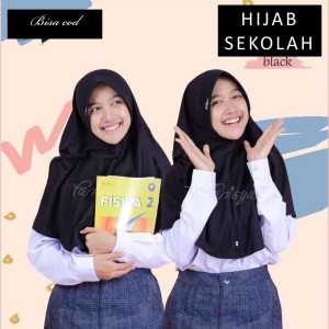 kerudung sekolah jilbab Sekolah Remaja Dewasa - Kerudung Wanita Jilbab Sekolah Pita Samping