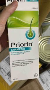 Dầu gội đầu giảm rụng tóc hói đầu làm dầy và dài tóc Priorin 200ml hàng chuẩn Đức