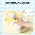 MINISO Mainan Boneka Domba Boneka Mewah Hewan Anak-anak Lucu Lembut Cute Plush Toy 28cm. 